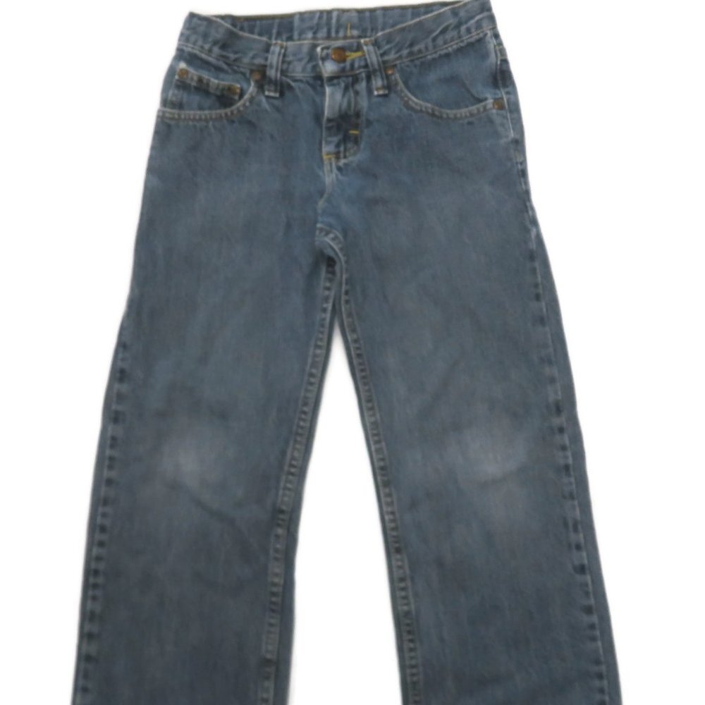 Lee Premium Select Boys Youth Straight Leg Blue Jeans 10R‎ Cotton Adjustable